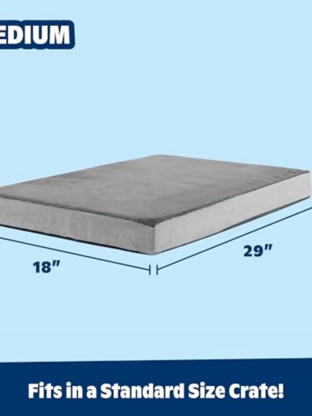 New Orthopedic Dog Bed with Memory Foam, Premium Comfort for Dogs and Puppies